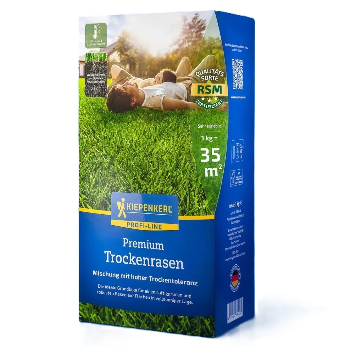 Trávnik pre suché stanovištia Premium Profi Line - semená Kiepenkerl - zmes - 1 kg