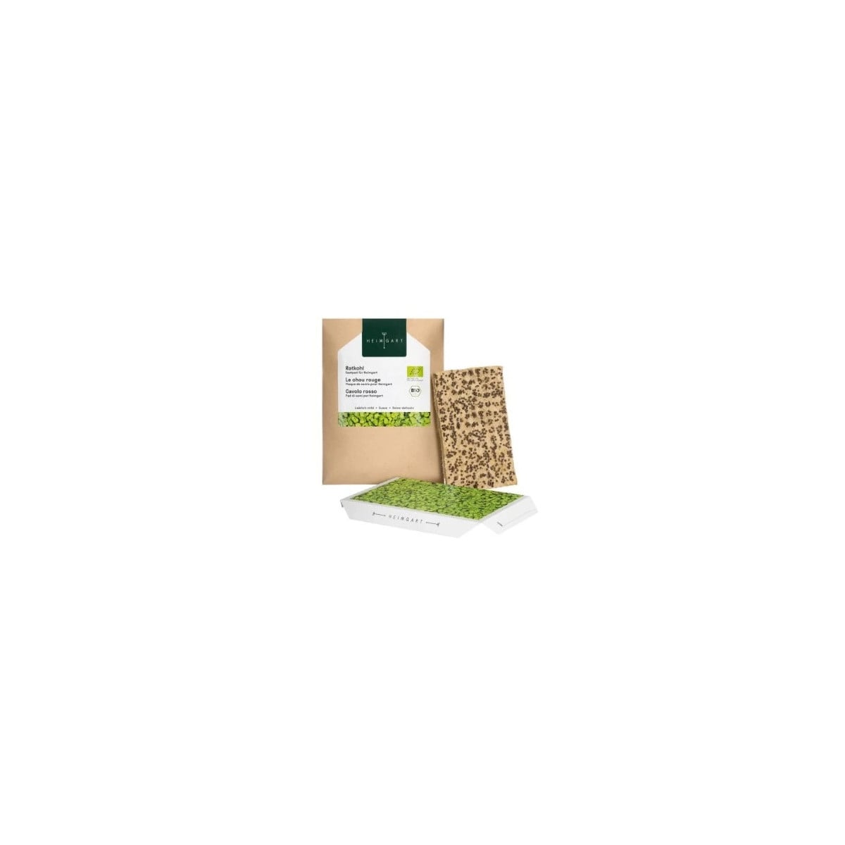 BIO microgreen Červená kapusta - Heimgart - náhradné pláty - 1 ks