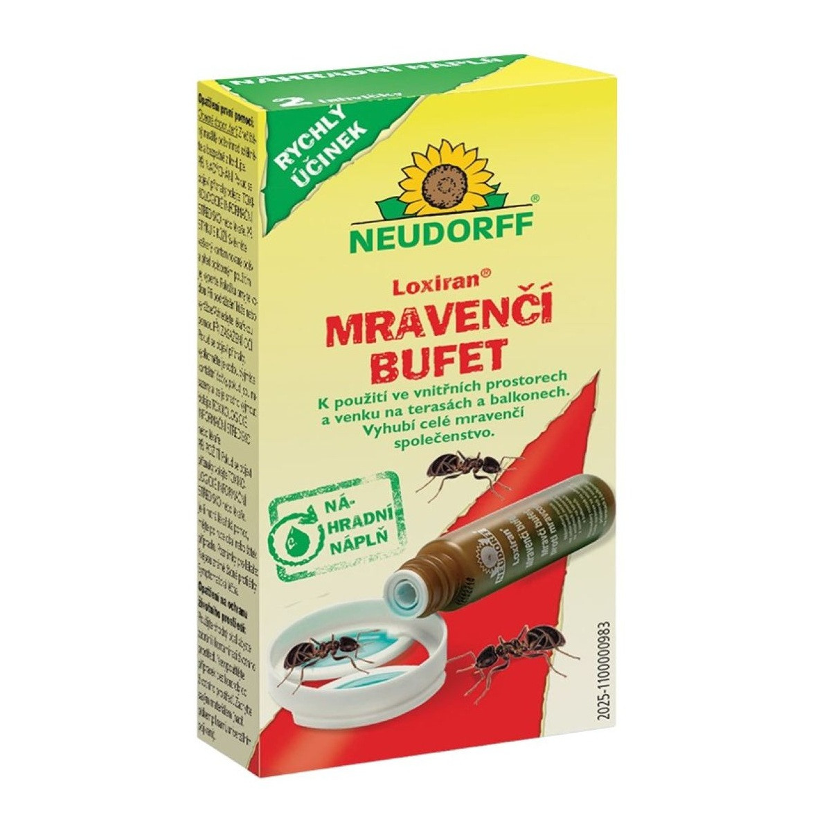 Mravčí bufet - náhradná náplň - Neudorff - ochrana rastlín - 2x20 ml