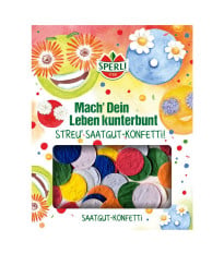 Semienkové kvetinové konfetti - okrúhle - Sperli - 1 ks