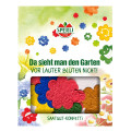 Semienkové kvetinové konfetti - v tvare kvetu - Sperli - 1 ks