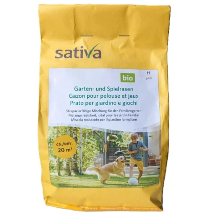 BIO Trávne osivo - univerzálne - semená - zmes - Sativa - 500 g
