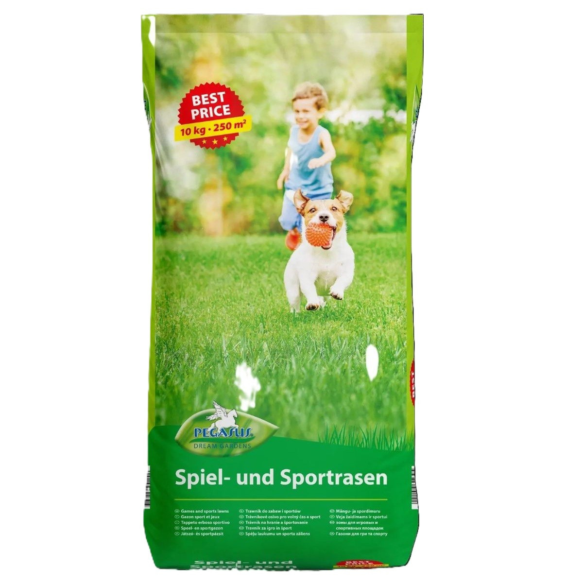 Trávnik na voľný čas a šport - Pegasus - trávne osivo - 10 kg