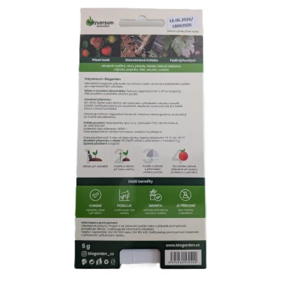 Polyversum - Bio prípravok proti plesňovým chorobám - AgroBio - ochrana rastlín - 5 g