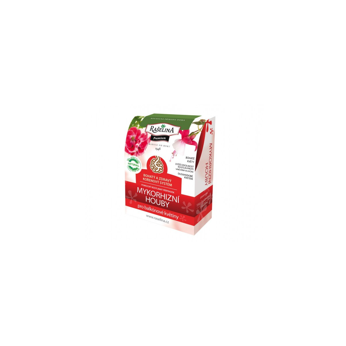 Mykorhízne huby pre balkónové kvetiny - 750 g