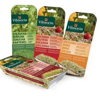 Sada na klíčky vrátane misky - Lucerna - Vilmorin - 10 g