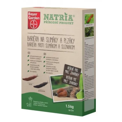 Bariéra proti slimákom a slizniakom - NATRIA Prírodný produkt - 1,5 kg