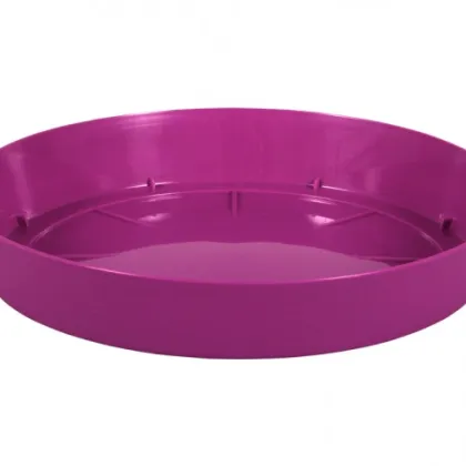 Miska pod kvetináč Primavera - ružová - d16 cm - 1 ks