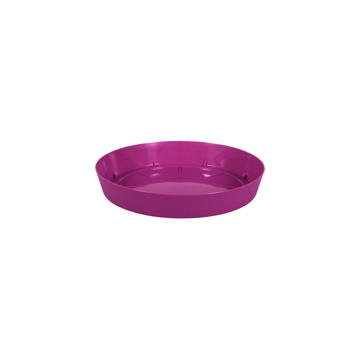 Miska pod kvetináč Primavera - ružová - d16 cm - 1 ks