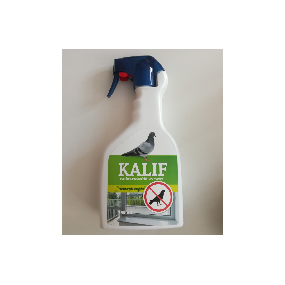 Postrek zamedzujúci sadaniu holubov a iných vtákov - Kalif - 750 ml