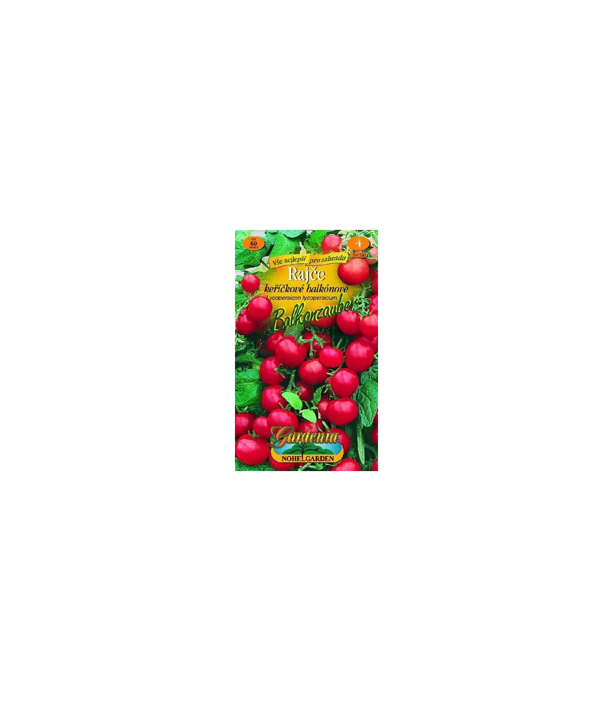 Paradajka kerová Balkonzauber - Lycopersicon esculentum - semená paradajky - 60 ks