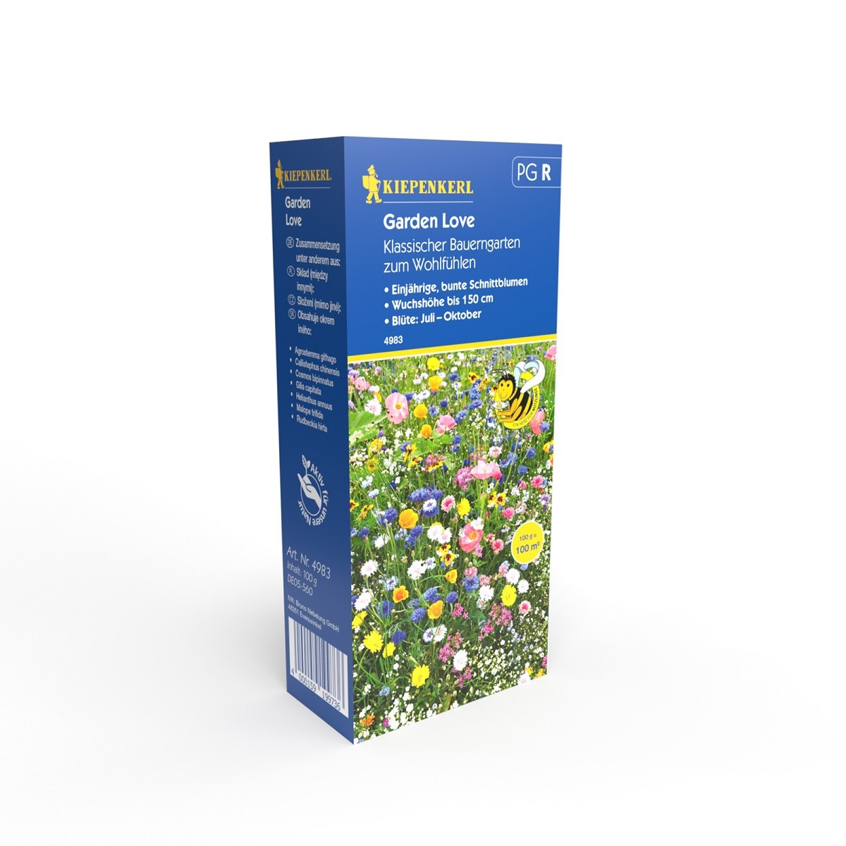 Kvetinová zmes Garden Love - semená - 100 g