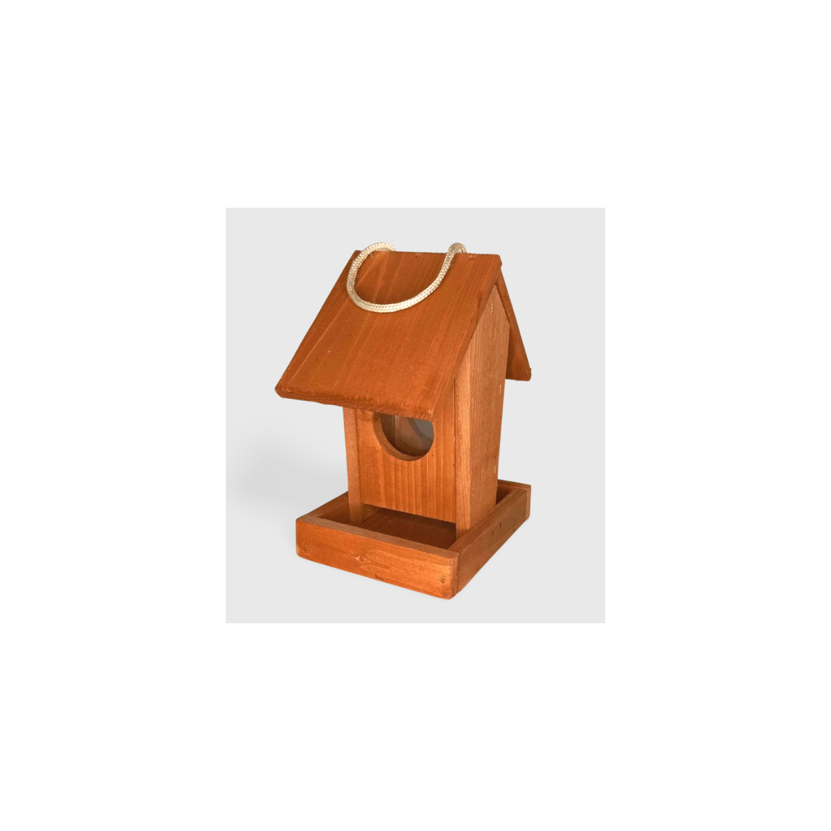 Kŕmidlo drevené - hnedé - 1 ks