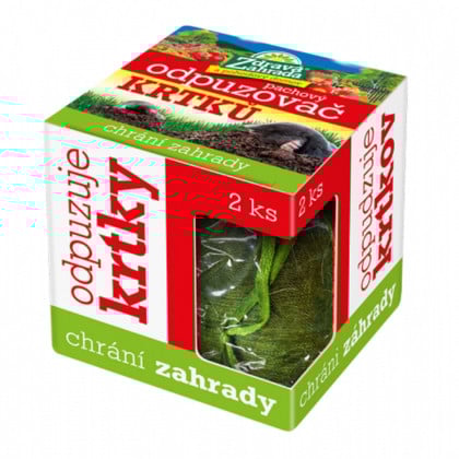 Pachový odpudzovač krtkov - Zdravá záhrada - ochrana rastlín - 2 ks