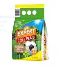 EXPERT trávnikové hnojivo Plus - všetky druhy trávnikov - 2,5 kg