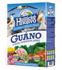 Hoštické guáno - granulované BIO hnojivo - 1 kg