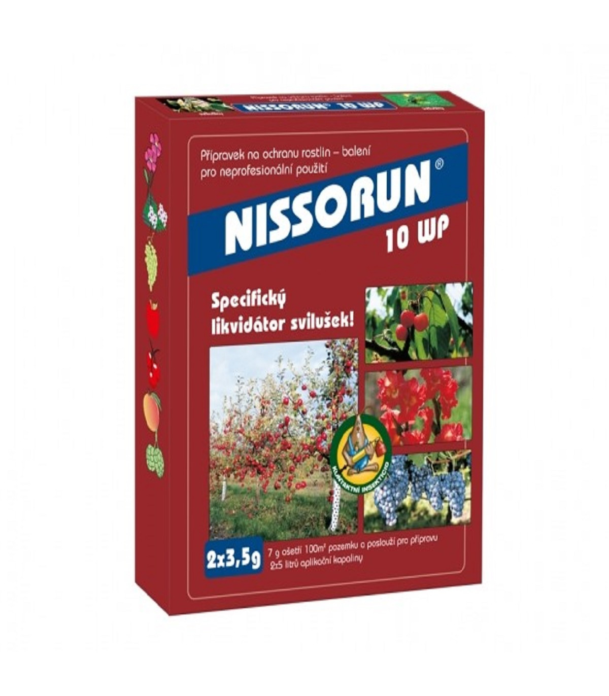Nissorun - likvidátor roztočcov - Floraservis - ochrana rastlín - 2 x 3,5 g