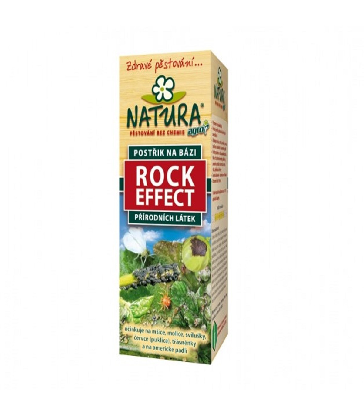 Rock Effect - proti voškám, moliciam, roztočcom - Natura - ochrana rastlín - 250 ml