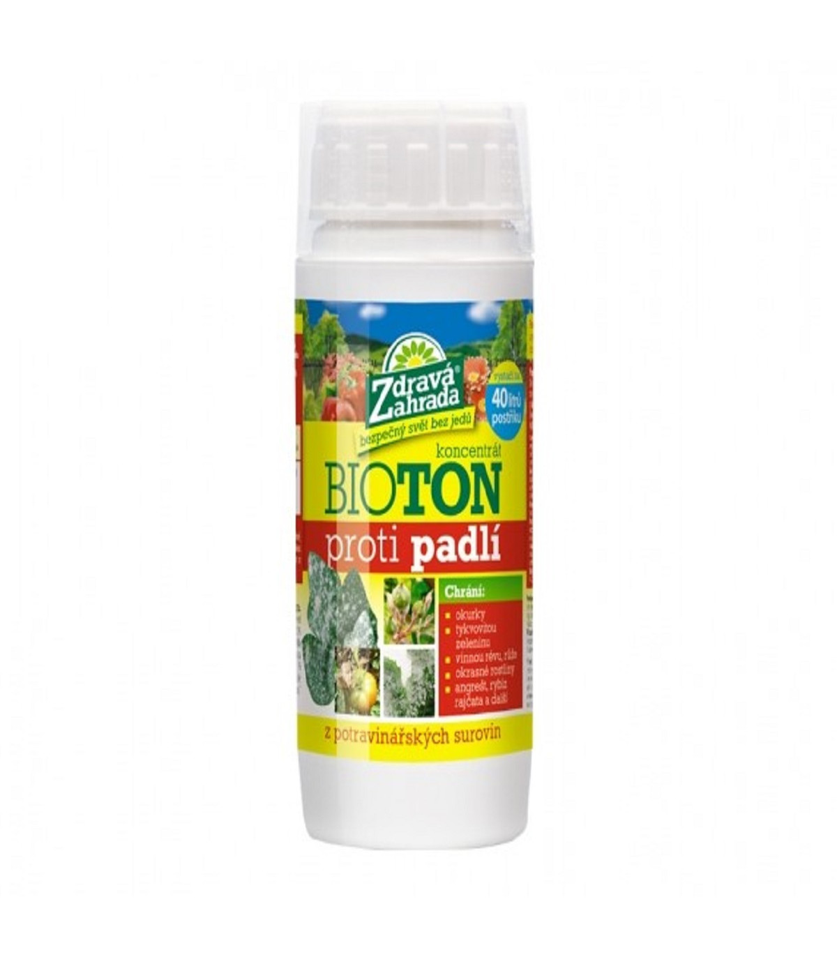 Bioton - prípravok proti hubovým chorobám - Zdravá záhrada - ochrana rastlín - 200 ml