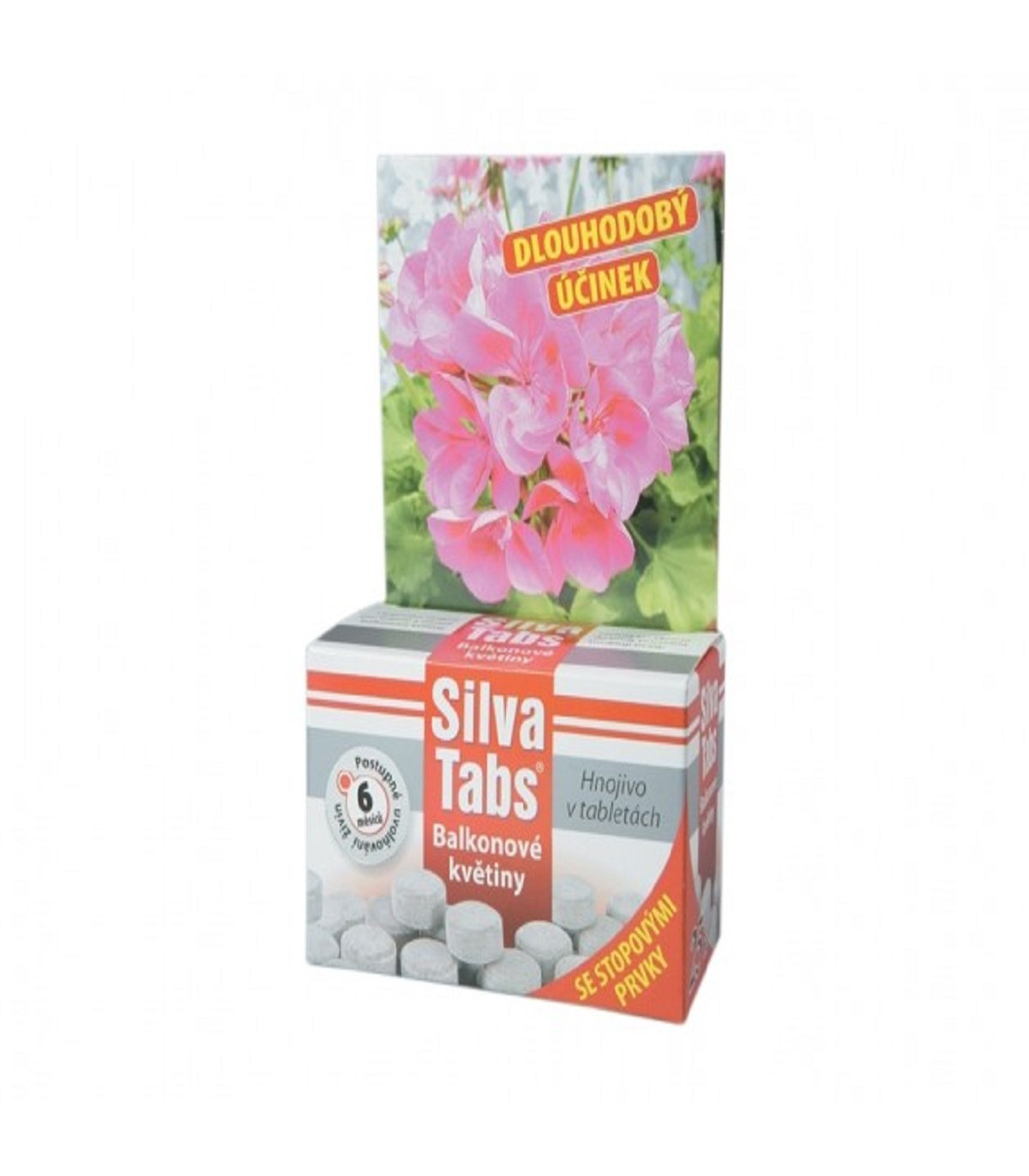 Hnojivo pre balkónové kvetiny Silva Tabs - hnojivo - 250 g