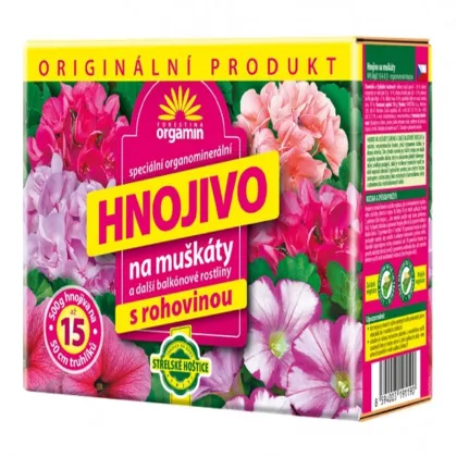Hnojivo AG Biomin na muškáty - 500 g