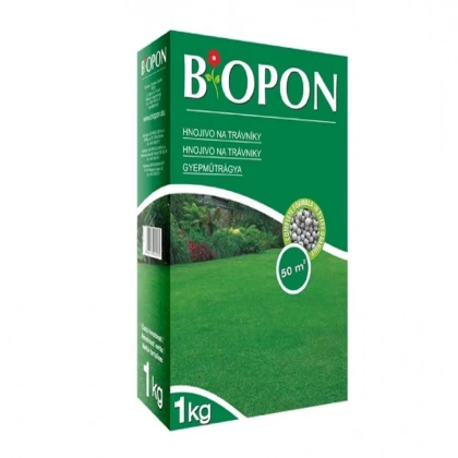 Hnojivo na trávniky - Biopon - hnojivo na trávny porast - 1 kg