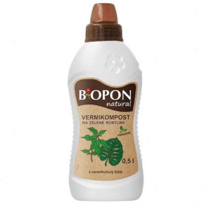 BoPon - vermikompost na zelené rastliny - 500 ml
