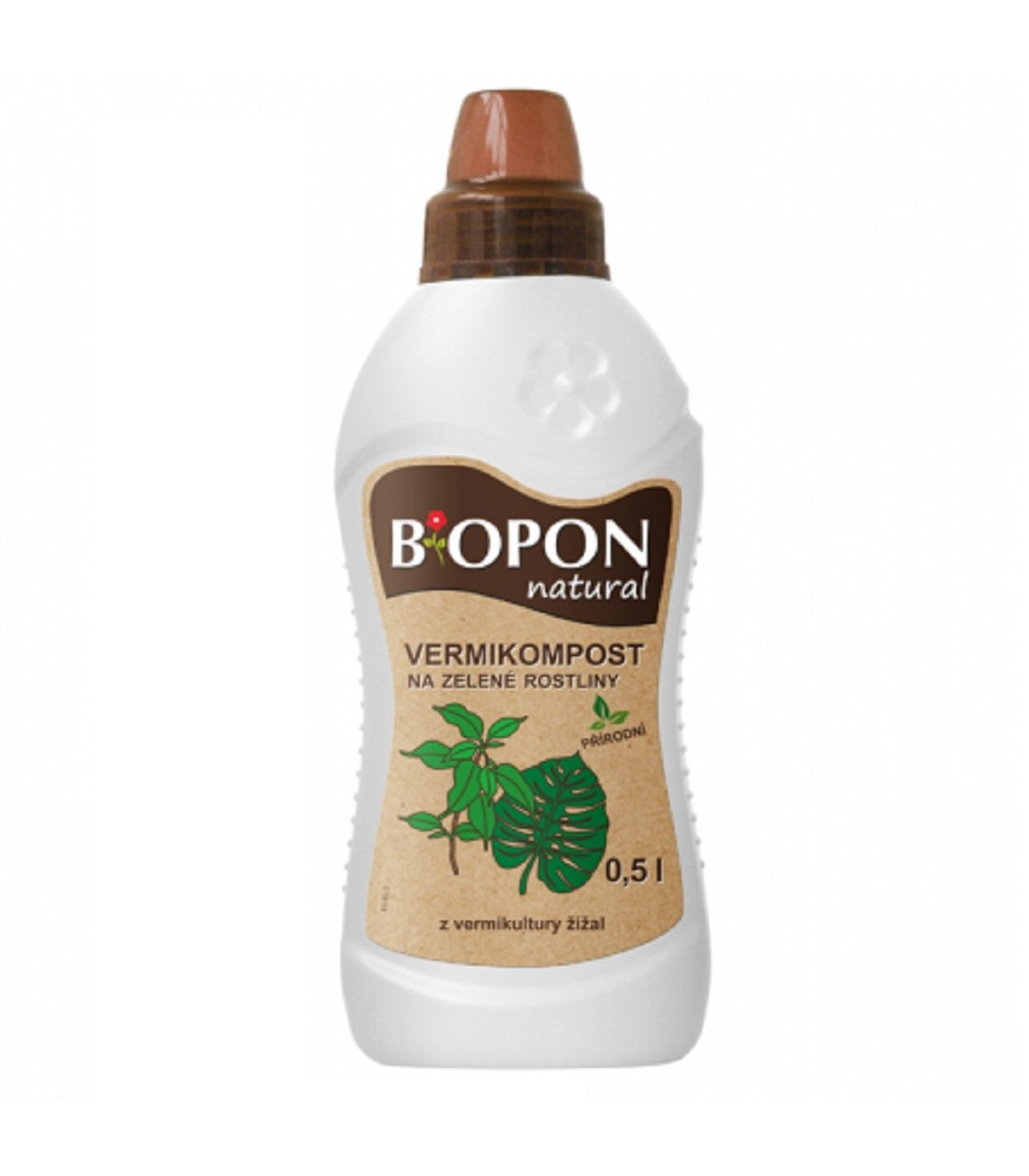 BoPon - vermikompost na zelené rastliny - 500 ml