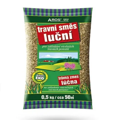 Trávnik na zakladanie viacročných porastov - Aros - trávne osivo - 500 g
