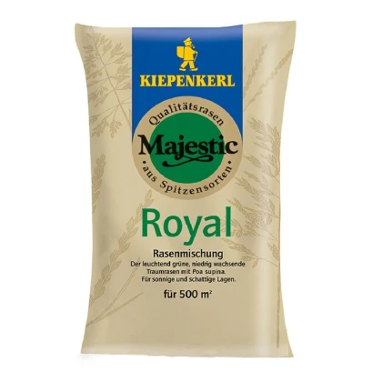 Luxusný trávnik Majestic Royal - Kiepenkerl - trávne osivo - 10 kg