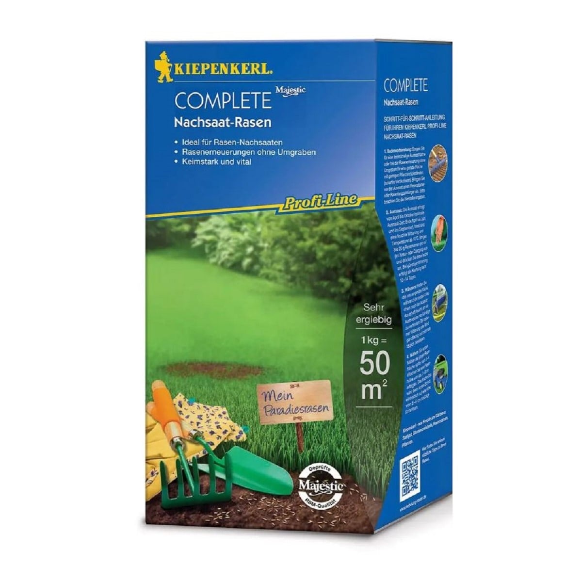 Trávnik na dosievanie - Kiepenkerl - trávne osivo - 1 kg