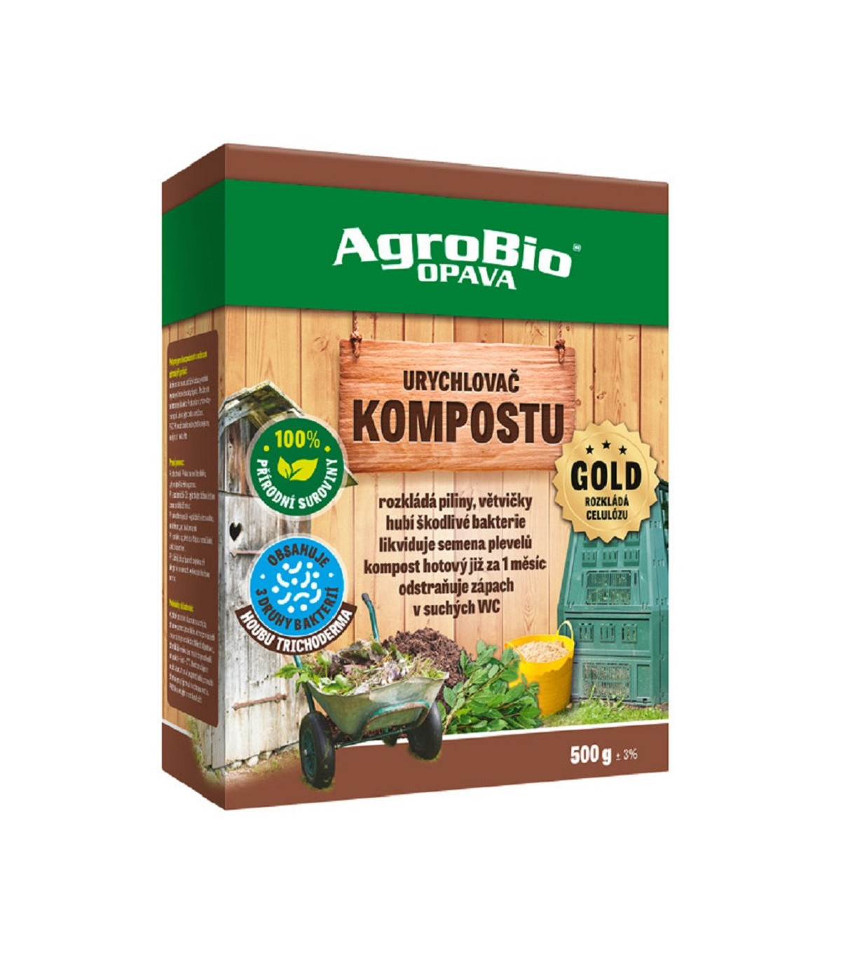 Agro - urýchlovač kompostu Gold - 500 g