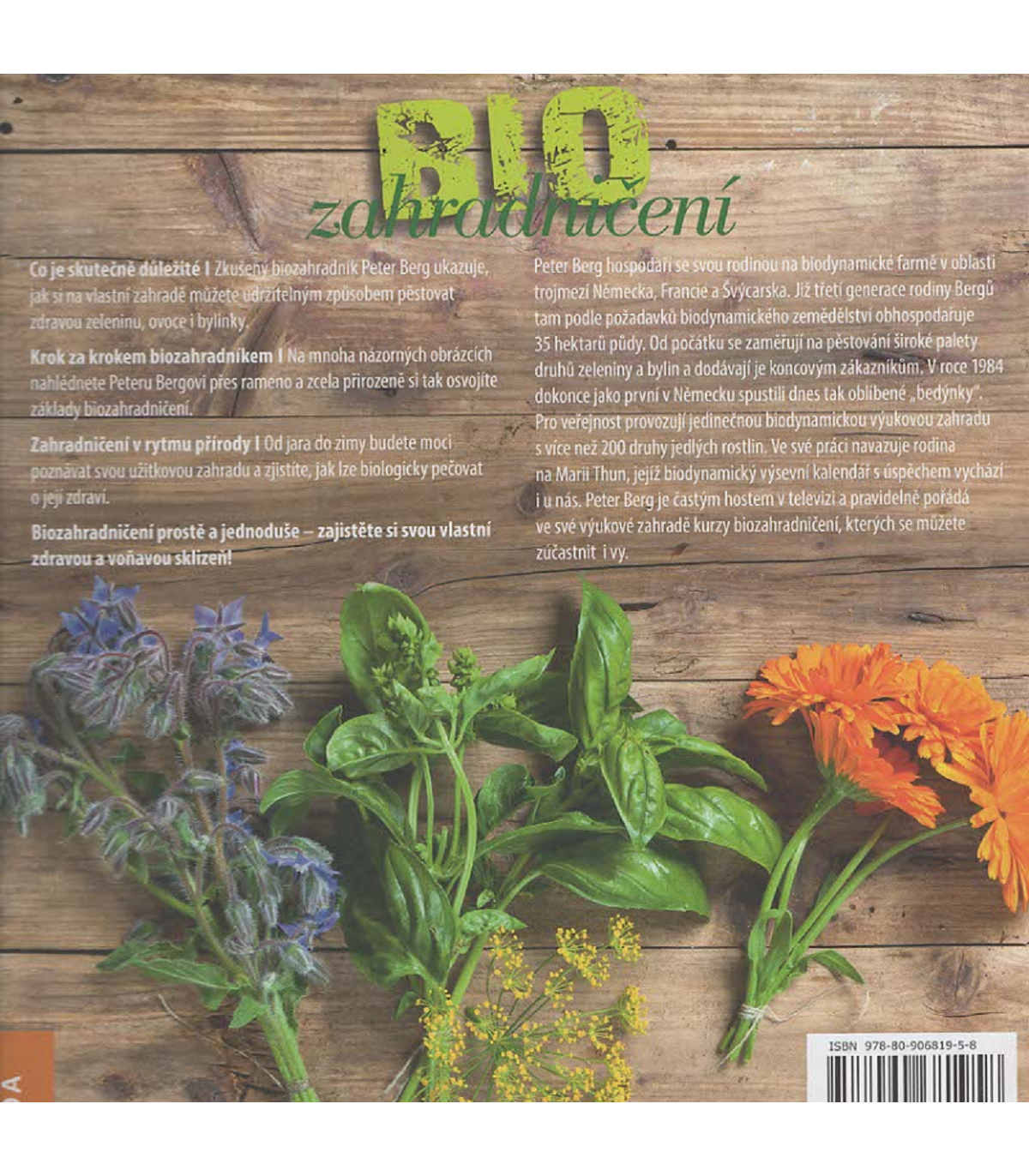 BIO záhradkárstvo - základný kurz - kniha - 1 ks